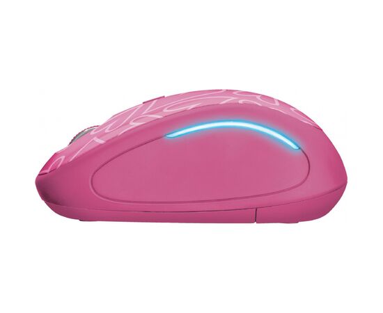 Мышка Trust Yvi FX pink (22336), изображение 3 Мышка Trust Yvi FX pink (22336), изображение 3