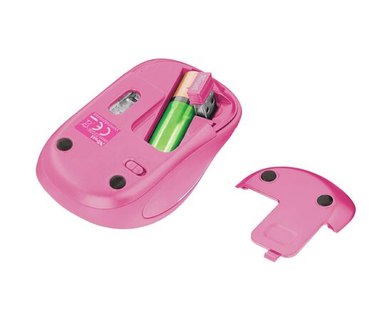 Мышка Trust Yvi FX pink (22336), изображение 4 Мышка Trust Yvi FX pink (22336), изображение 4