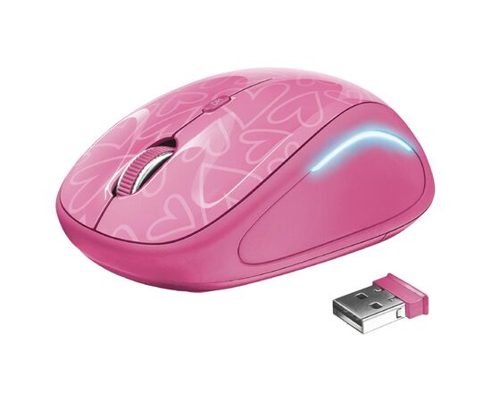 Мишка Trust Yvi FX pink (22336)