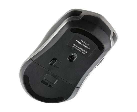 Мышка Vinga MSW-909 Silent black-grey, изображение 7 Мышка Vinga MSW-909 Silent black-grey, изображение 7