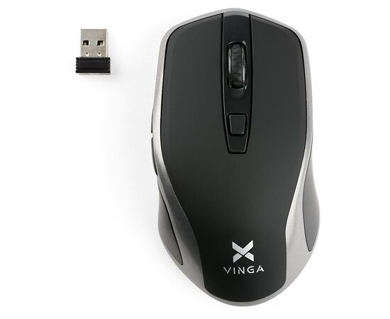Мышка Vinga MSW-909 Silent black-grey