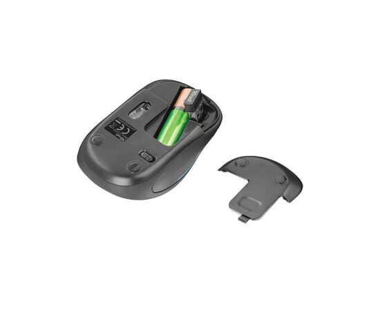 Мышка Trust Yvi FX black (22333), изображение 5 Мышка Trust Yvi FX black (22333), изображение 5