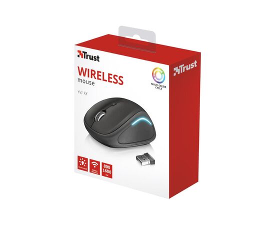 Мышка Trust Yvi FX black (22333), изображение 7 Мышка Trust Yvi FX black (22333), изображение 7