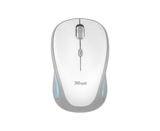 Мышка Trust Yvi FX white (22335), изображение 2 Мышка Trust Yvi FX white (22335), изображение 2