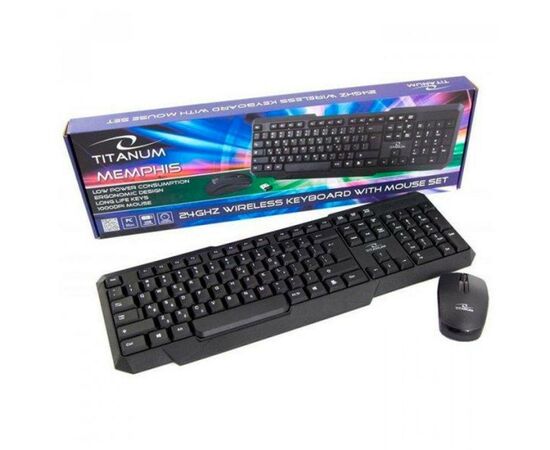Комплект Esperanza Titanum Memphis TK108UA Black (TK108UA), изображение 6 Комплект Esperanza Titanum Memphis TK108UA Black (TK108UA), изображение 6