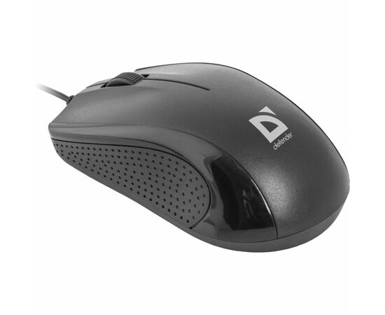 Мышка Defender Optimum MB-160 Black USB (52160), изображение 3 Мышка Defender Optimum MB-160 Black USB (52160), изображение 3