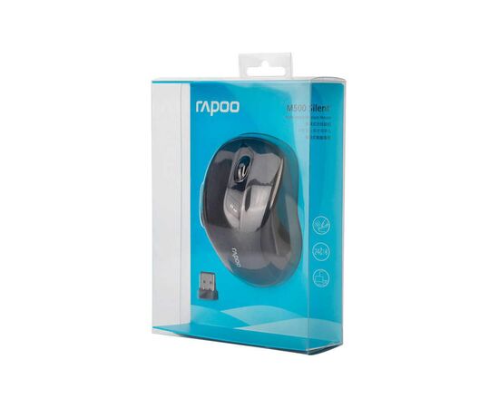 Мышка Rapoo M500 Silent Black, изображение 4 Мышка Rapoo M500 Silent Black, изображение 4