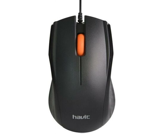 Мишка Havit HV-MS689 USB Black (23514), зображення 2 Мишка Havit HV-MS689 USB Black (23514), зображення 2