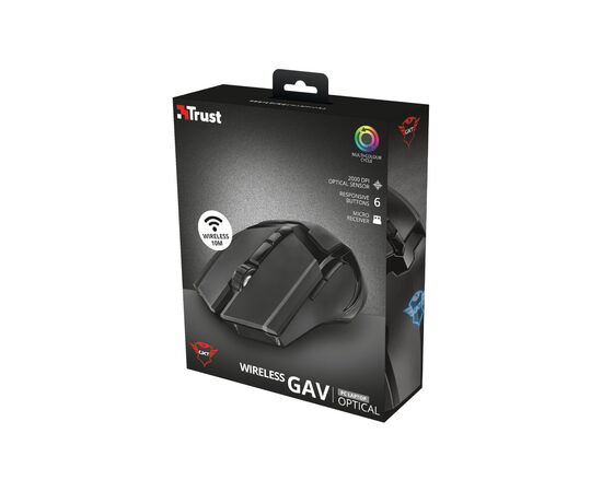 Мышка Trust GXT 103 Black (23213), изображение 6 Мышка Trust GXT 103 Black (23213), изображение 6