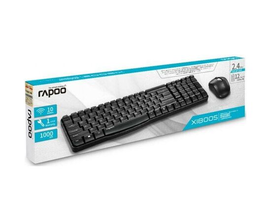 Комплект Rapoo X1800S Black, изображение 4 Комплект Rapoo X1800S Black, изображение 4