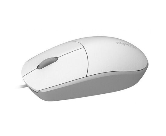 Мышка Rapoo N100 White, изображение 2 Мышка Rapoo N100 White, изображение 2