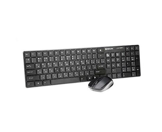 Комплект REAL-EL Comfort 9010 Kit Wireless Black, изображение 2 Комплект REAL-EL Comfort 9010 Kit Wireless Black, изображение 2