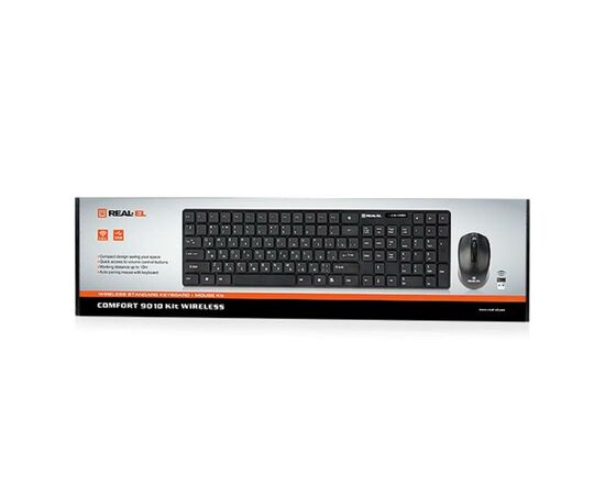 Комплект REAL-EL Comfort 9010 Kit Wireless Black, изображение 8 Комплект REAL-EL Comfort 9010 Kit Wireless Black, изображение 8