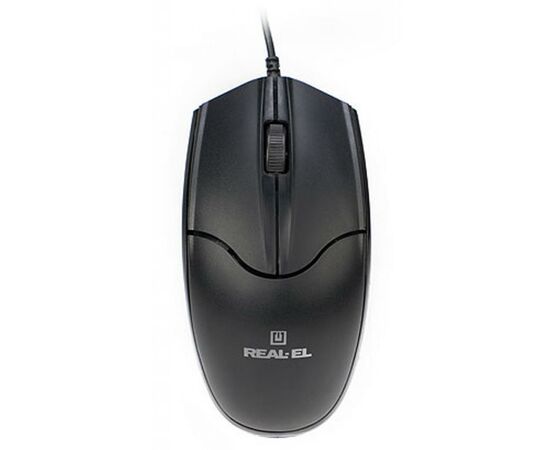 Мишка REAL-EL RM-410 Silent Black, зображення 3 Мишка REAL-EL RM-410 Silent Black, зображення 3