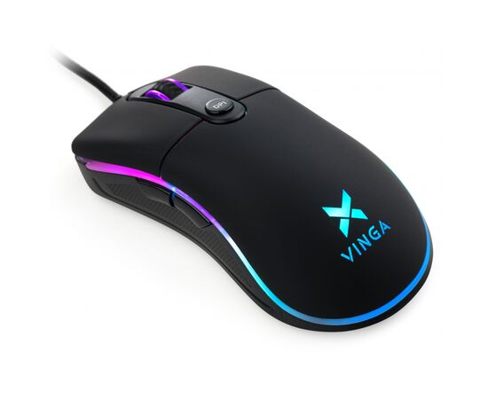 Мишка Vinga MSG-175 Black, зображення 2 Мишка Vinga MSG-175 Black, зображення 2