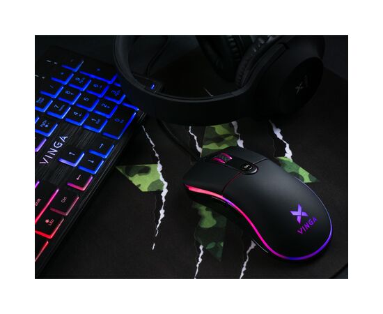 Мишка Vinga MSG-175 Black, зображення 7 Мишка Vinga MSG-175 Black, зображення 7