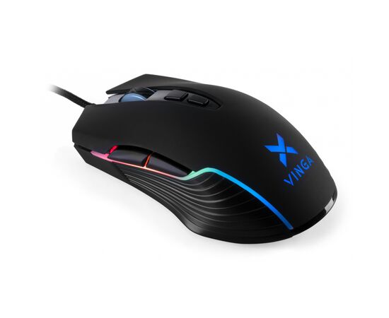 Мышка Vinga MSG-200 Black, изображение 3 Мышка Vinga MSG-200 Black, изображение 3