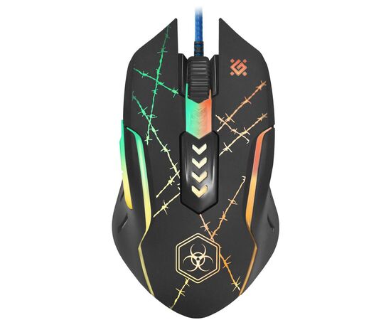 Мышка Defender Forced GM-020L Black (52020), изображение 2 Мышка Defender Forced GM-020L Black (52020), изображение 2