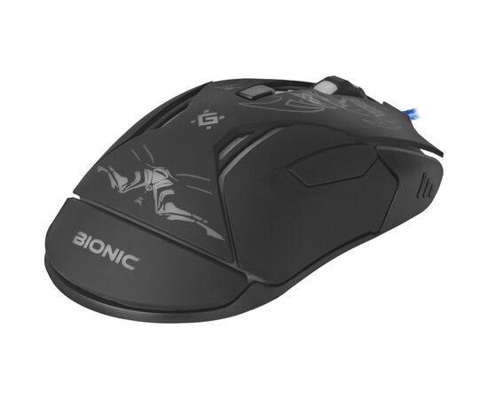 Мишка Defender Bionic GM-250L Black (52250), зображення 3 Мишка Defender Bionic GM-250L Black (52250), зображення 3