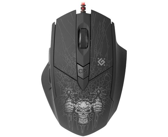 Мишка Defender Doom Fighter GM-260L Black (52260), зображення 2 Мишка Defender Doom Fighter GM-260L Black (52260), зображення 2