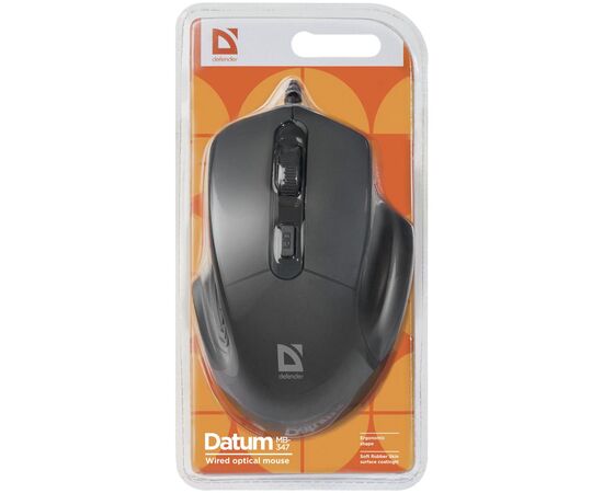 Мышка Defender Datum MB-347 Black (52347), изображение 4 Мышка Defender Datum MB-347 Black (52347), изображение 4