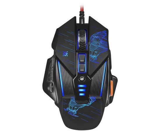 Мышка Defender sTarx GM-390L Black (52390), изображение 3 Мышка Defender sTarx GM-390L Black (52390), изображение 3