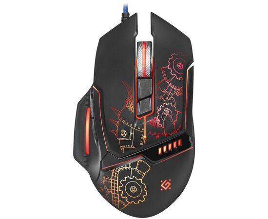 Мышка Defender Kill'em All GM-480L Black (52480)