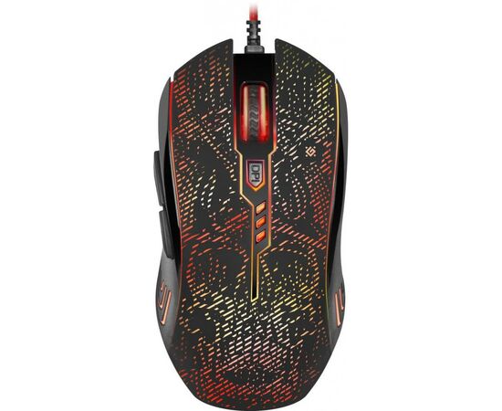 Мышка Defender OverLord GM-890 Black (52890), изображение 4 Мышка Defender OverLord GM-890 Black (52890), изображение 4