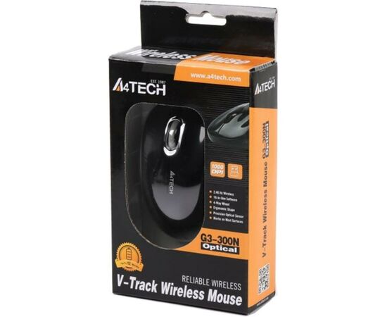 Мишка A4Tech G3-300N Black+Grey, зображення 6 Мишка A4Tech G3-300N Black+Grey, зображення 6
