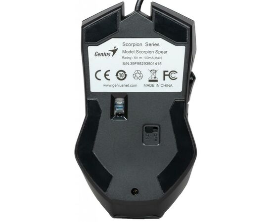 Мишка Genius Scorpion Spear (31040002400), зображення 6 Мишка Genius Scorpion Spear (31040002400), зображення 6