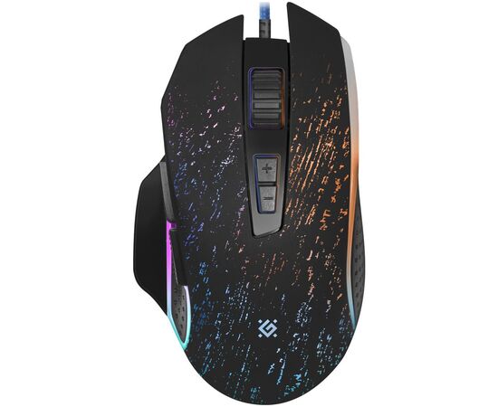 Мышка Defender Syberia GM-680L RGB Black (52680), изображение 2 Мышка Defender Syberia GM-680L RGB Black (52680), изображение 2