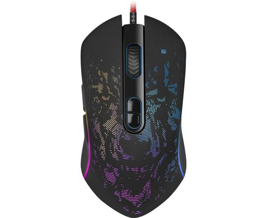 Мишка Defender Witcher GM-990 RGB Black (52990), зображення 2 Мишка Defender Witcher GM-990 RGB Black (52990), зображення 2