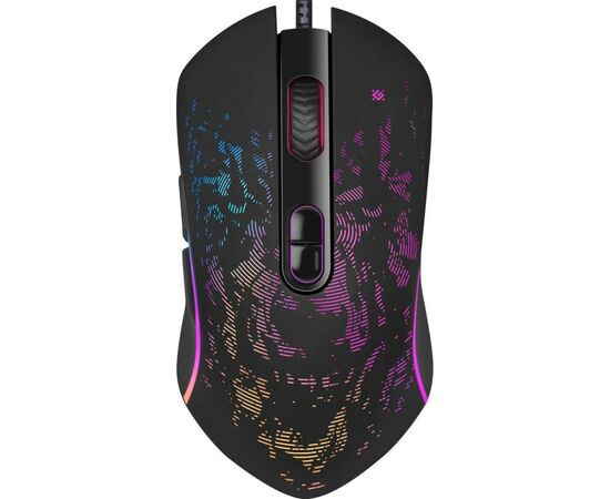 Мишка Defender Witcher GM-990 RGB Black (52990), зображення 3 Мишка Defender Witcher GM-990 RGB Black (52990), зображення 3