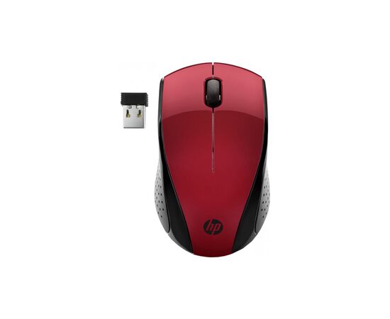 Мышка HP 220 Red (7KX10AA), изображение 2 Мышка HP 220 Red (7KX10AA), изображение 2