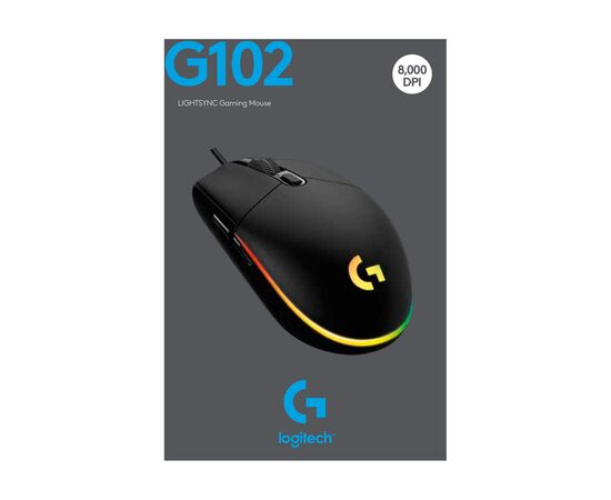 Мышка Logitech G102 Lightsync Black (910-005823), изображение 10 Мышка Logitech G102 Lightsync Black (910-005823), изображение 10