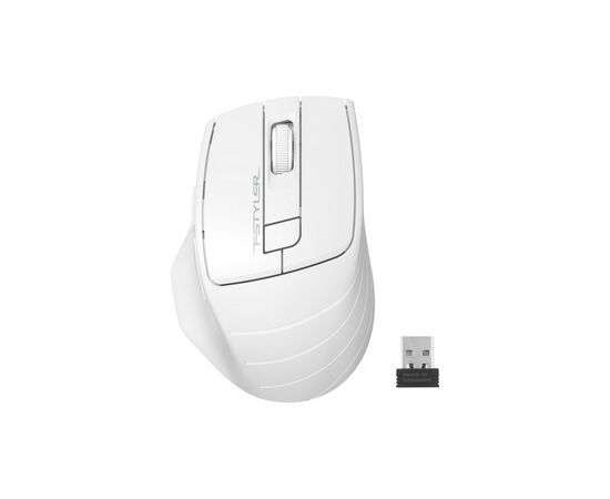 Мышка A4Tech FG30S Grey+White