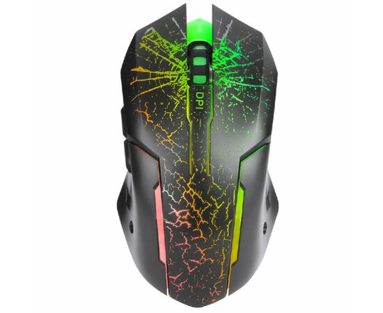 Мышка Marvo M207 LED USB Black (M207), изображение 2 Мышка Marvo M207 LED USB Black (M207), изображение 2