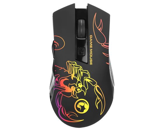 Мышка Marvo M209 LED USB Black (M209), изображение 3 Мышка Marvo M209 LED USB Black (M209), изображение 3