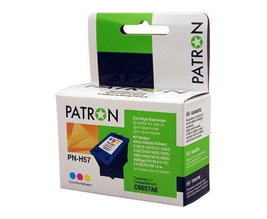 Картридж Patron для HP PN-H57 COLOR (C6657AE) (CI-HP-C6657AE-C-PN)