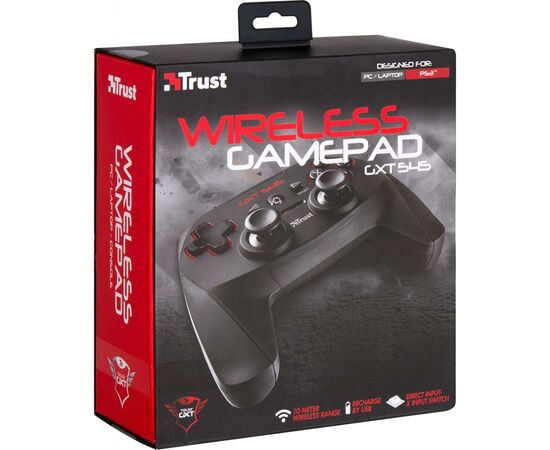 Геймпад Trust GXT 545 Wireless Gamepad (20491), изображение 8 Геймпад Trust GXT 545 Wireless Gamepad (20491), изображение 8