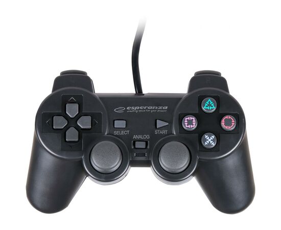 Геймпад Esperanza Vibration gamepad PS2/PS3/PC USB (EG106)