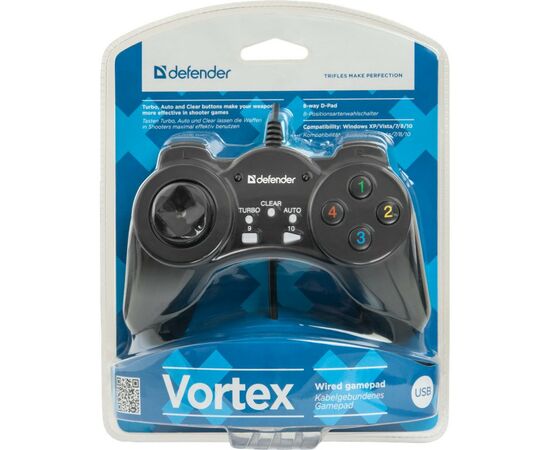 Геймпад Defender Vortex USB (64249), изображение 3 Геймпад Defender Vortex USB (64249), изображение 3