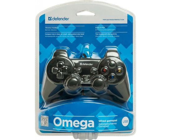Геймпад Defender Omega USB (64247), изображение 3 Геймпад Defender Omega USB (64247), изображение 3