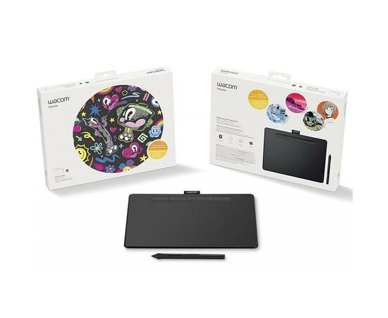 Графический планшет Wacom Intuos M Bluetooth black (CTL-6100WLK-N), изображение 9 Графический планшет Wacom Intuos M Bluetooth black (CTL-6100WLK-N), изображение 9