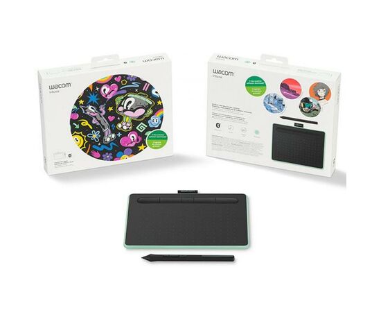 Графический планшет Wacom Intuos M Bluetooth pistachio (CTL-6100WLE-N), изображение 9 Графический планшет Wacom Intuos M Bluetooth pistachio (CTL-6100WLE-N), изображение 9