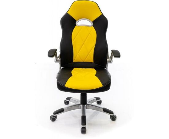 Кресло игровое Аклас Форсаж-8 PL TILT Желтое (10923), изображение 2 Кресло игровое Аклас Форсаж-8 PL TILT Желтое (10923), изображение 2