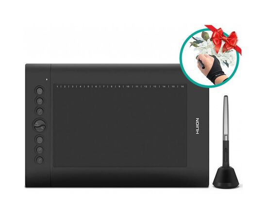 Графический планшет Huion H610Pro V2 (H610PROV2), изображение 8 Графический планшет Huion H610Pro V2 (H610PROV2), изображение 8
