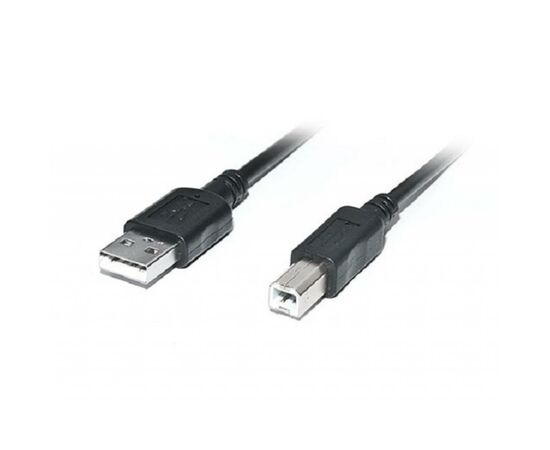 Кабель для принтера USB2.0 AM/BM 2.0m Pro black REAL-EL (EL123500026)