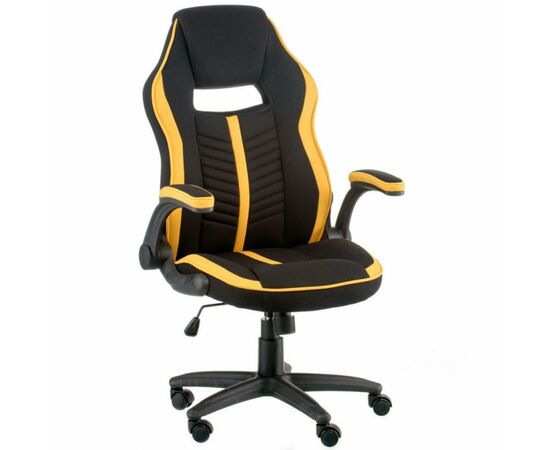 Кресло игровое Special4You Prime black/yellow (000003638), изображение 3 Кресло игровое Special4You Prime black/yellow (000003638), изображение 3