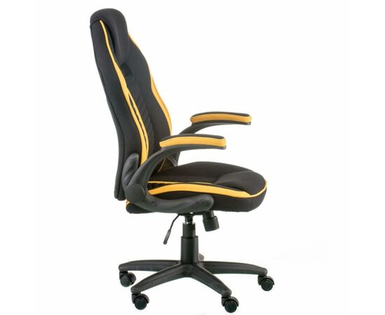Кресло игровое Special4You Prime black/yellow (000003638), изображение 4 Кресло игровое Special4You Prime black/yellow (000003638), изображение 4